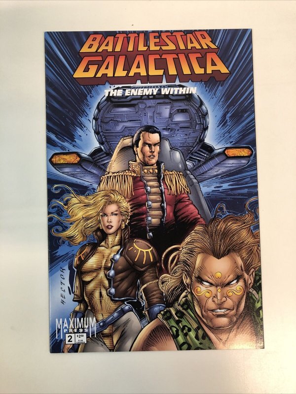 Battlestar Galactica: The Enemy Within (1995) Complete Set # 1-2-3 (NM+) Maximum