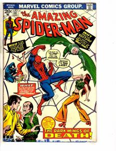 Amazing Spider-Man # 127 FN Marvel Comic Book Silver Age Stan Lee Goblin J267