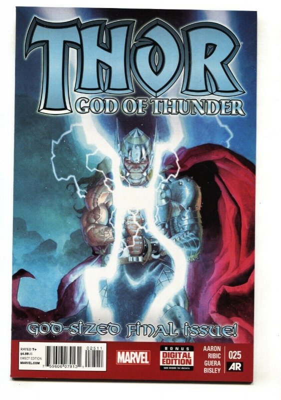 THOR: GOD OF THUNDER #25 2nd Jane Foster as Thor comic book Marvel-NM-