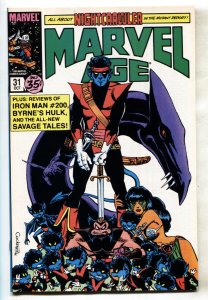 MARVEL AGE #31 THUNDERCATS PREVIEW 1986- Marvel