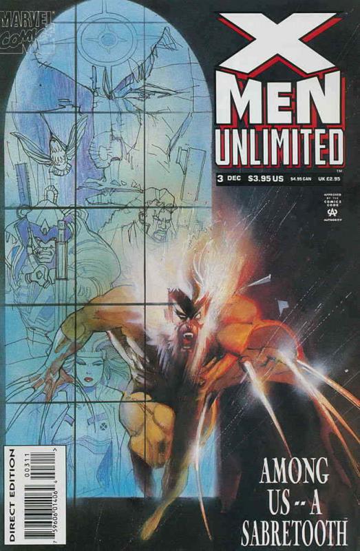 X-Men Unlimited #3 VF/NM; Marvel | save on shipping - details inside