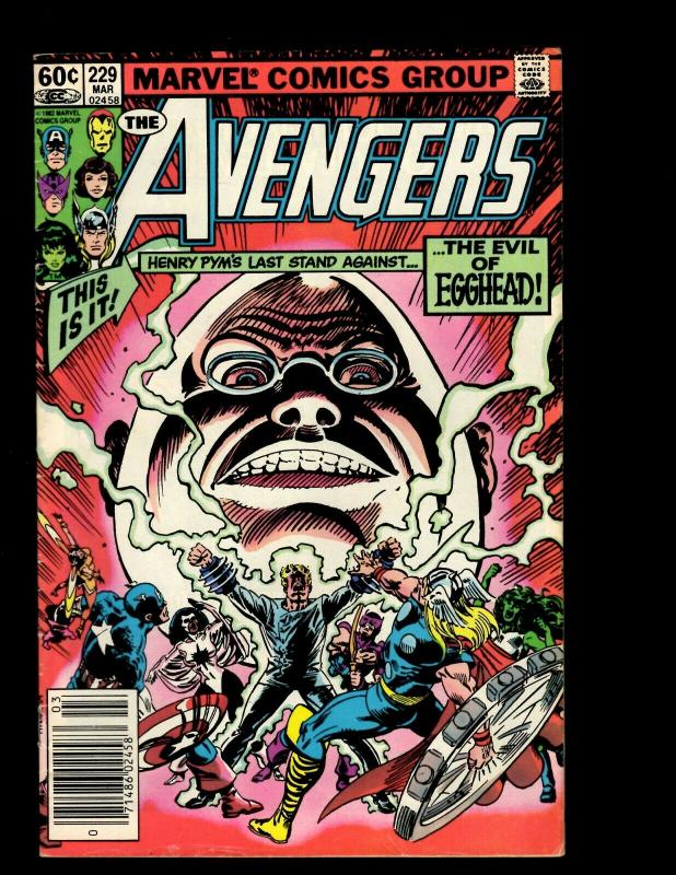 12 Avengers Marvel Comics # 193 194 216 221 226 227 228 229 230 232 233 234 EK11