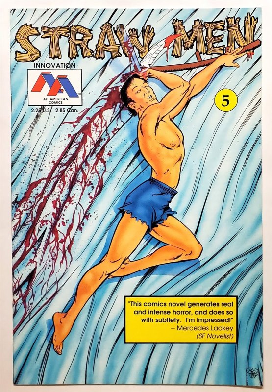 Straw Men #5 (Feb 1990, All American) 9.0 VF/NM