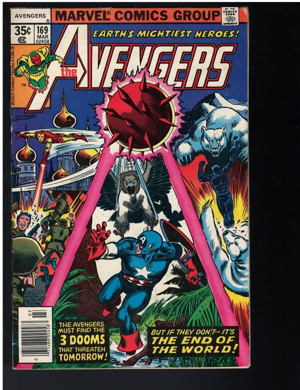 Avengers #169 (Marvel, 1977) FN+