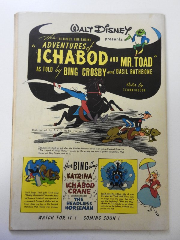 Walt Disney's Comics & Stories #109 (1949) VG+ Condition