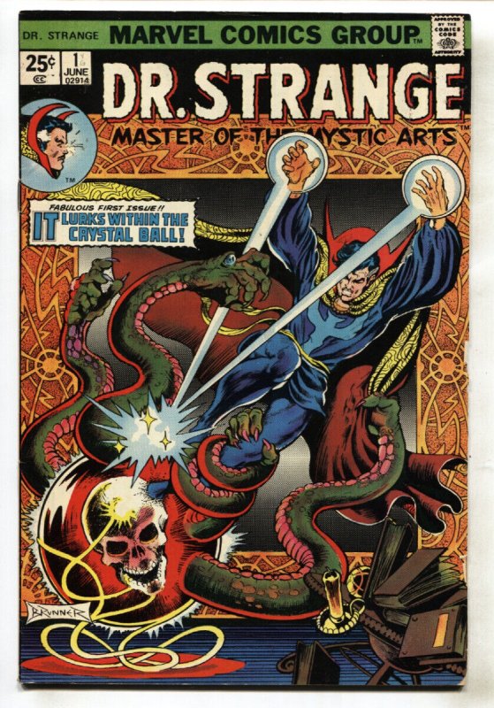 Doctor Strange #1 comic book 1st issue-1974-missing stamp 