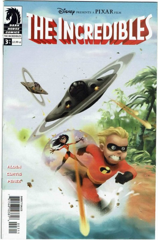 Incredibles #1,2,3,4 Disney Pixar Movie Full Run NM