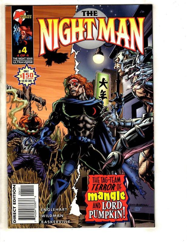 13 Malibu Comics Rune 1 2 3 4 Infinity Nightman 1 2 3 4 Infinity Gambit 1 2+ DB9