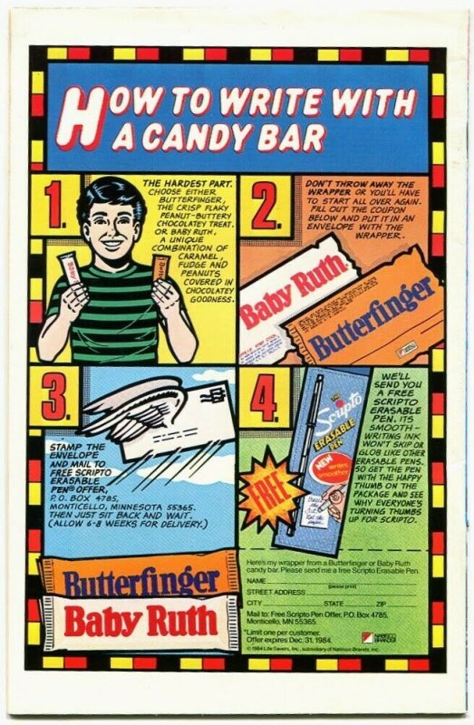 Omega Men 21 VF/NM 9.0 DC 1984