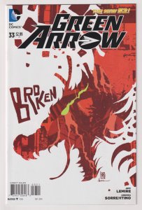 DC Comics! Green Arrow! Issue #33! The New 52!
