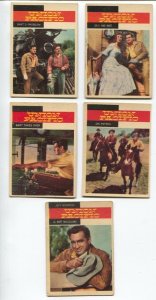 Union Pacific Western TV Series Trading Card Set 1958-Jeff Morrow