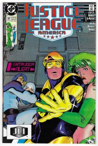 Justice League America #37 Direct Edition (1990)