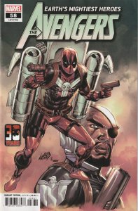 Avengers # 58 Deadpool Variant Cover NM Marvel [J1]