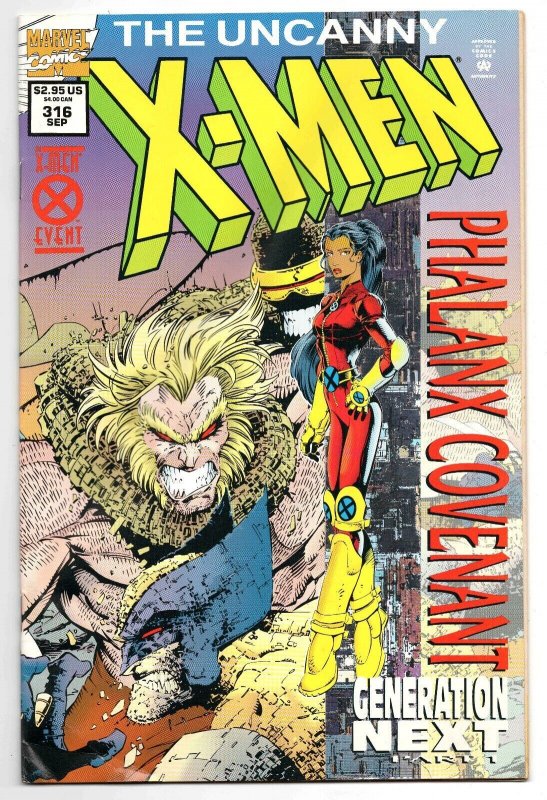 Uncanny X-Men #316 VINTAGE 1994 Marvel Comics