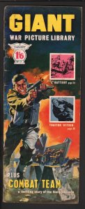 Giant War Picture Library #7 1964-wraparound WWII cover-U.K. published-G