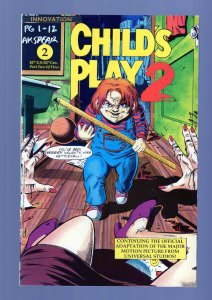 Child's Play 2 #2 - Movie Adaptation. Darick Roberston Cover Art. (9.2) 1991