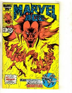 10 Marvel Age Marvel Comics # 40 41 42 44 45 46 47 48 49 50 Stan Lee NP10