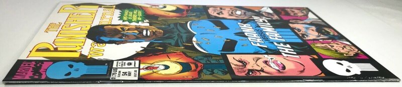 THE PUNISHER WAR JOURNAL Comic Issue 54 — 1993 Marvel Universe 32 Pages VF+