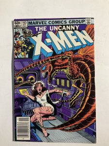 UNCANNY X-MEN 163 NM- NEAR MINT- NEWSSTAND MARVEL 