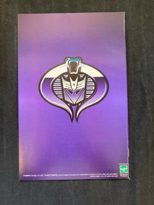 G.I JOE VS THE TRANSFOMERS VOL 1 #1B(9.2)FIRST ISSUE,SCI FI,AUTOBOTS (2003)