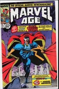 Marvel Age #75 (1989) Doctor Strange