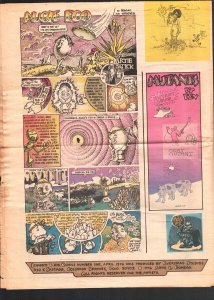 Scrabbits #1 1977-1st issue-Newspaper format-Art by Kennedy-Romero-Peterson-H...