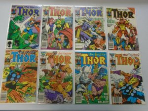 Copper Age Thor comic lot 35 different from #350-398 average 7.0 FN VF (1985-89)