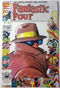 Fantastic Four #296 (9.4, 1986) Marvel's 25th Anniversary Cover