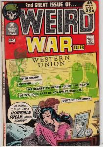 Weird War Tales #2 (Dec-71) VF/NM High-Grade 