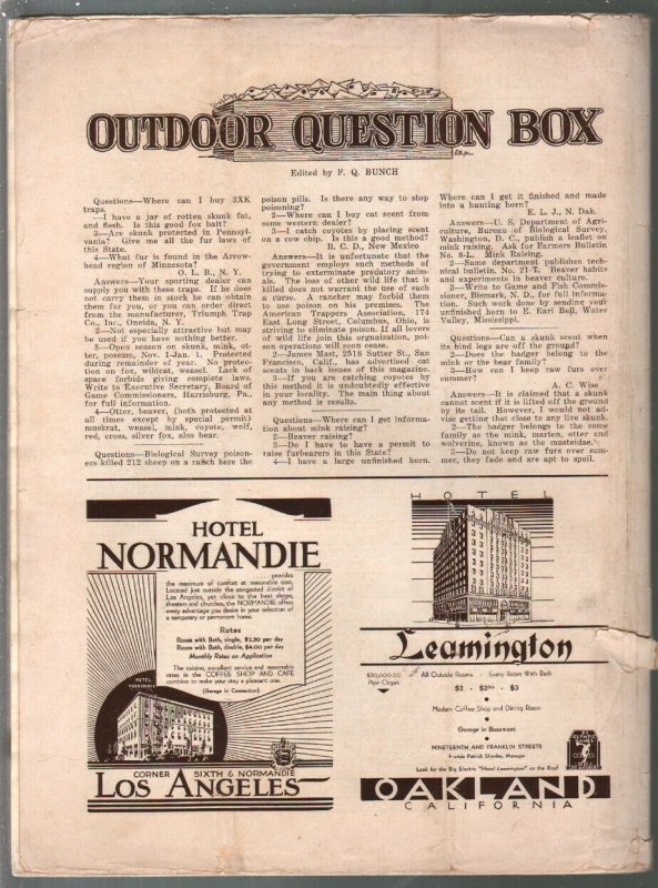 All Outdoors 4/1932-Photos, info, ads from California and the Pacific Coast-G/VG