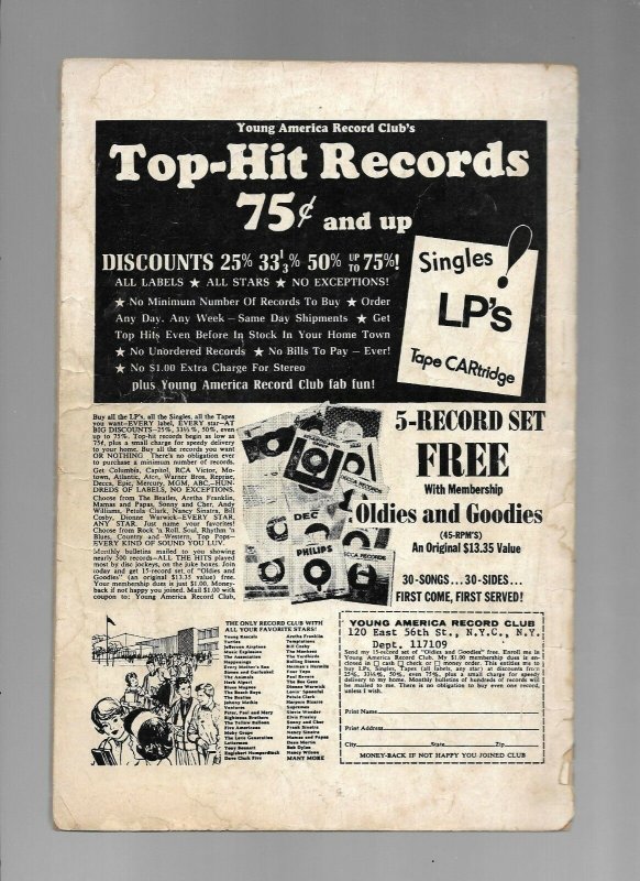 T.H.U.N.D.E.R. AGENTS #20 - SPECIAL COLLECTORS EDITION! - (3.0) 1969