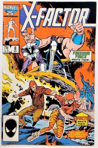 X-Factor #8 (Sep 1986, Marvel) FN/VF  