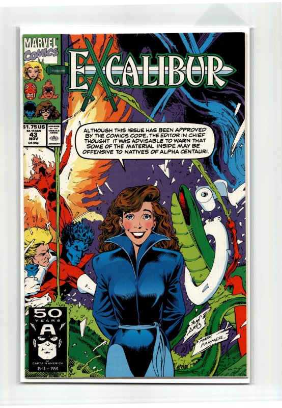 Excalibur #43 (1991) Excalibur