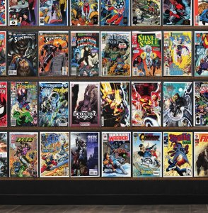 Huge Lot 150+ Comics with Eternal Warrior, Silver Surfer & More!