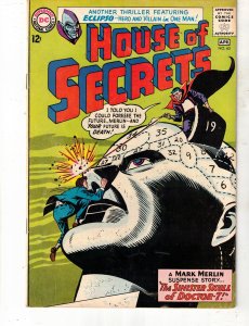 House of Secrets #65 1964 PRICE DROP! Dr.7 beat Eclipso FN/VF Toth BEANTOWN CERT