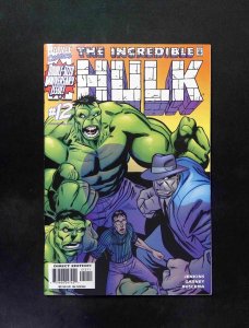 Incredible Hulk #12 2nd Series Marvel Comics 2000 VF+