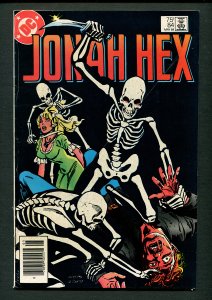 Jonah Hex #84 ( 3.5 VG-  ) Tony DeZuniga Cover / Newsstand / May 1984