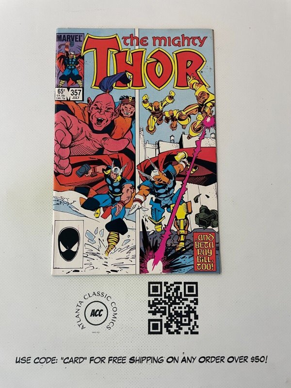 The Mighty Thor # 357 NM- Marvel Comic Book God Of Thunder Asgard Loki 8 J226