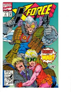 13 X-Force Marvel Comic Books # 1 (6 All Sealed, 2 Deadpool) 3 4 5 6 7 (2) 8 TP3