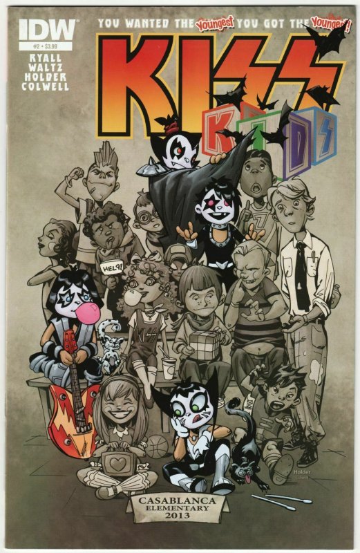 KISS KIDS #2 Cvr A (IDW, 2013) VF