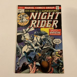 Night Rider 1 Near Mint- nm- 9.2 Marvel 1977