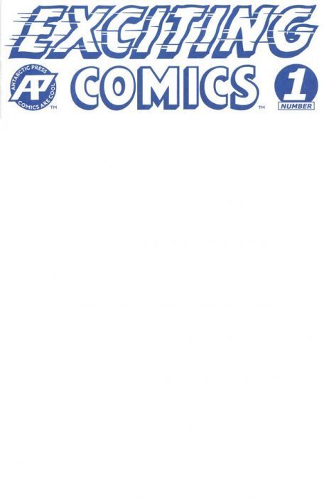 Exciting Comics (Antarctic) #1E VF/NM ; Antarctic | 70 Blank Variant