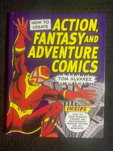 1996 ACTION FANTASY & ADVENTURE COMICS by Tom Alvarez HC VF 8.0 1st North Light