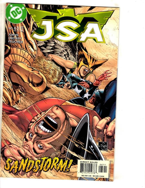 Lot Of 10 JSA DC Comic Books # 61 62 63 64 65 66 67 68 69 70 Batman Flash CR17