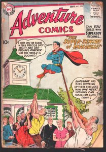 Adventure #252 1958-DC-Superboy-1st appearance of Red Kryptonite-Green Arrow ...