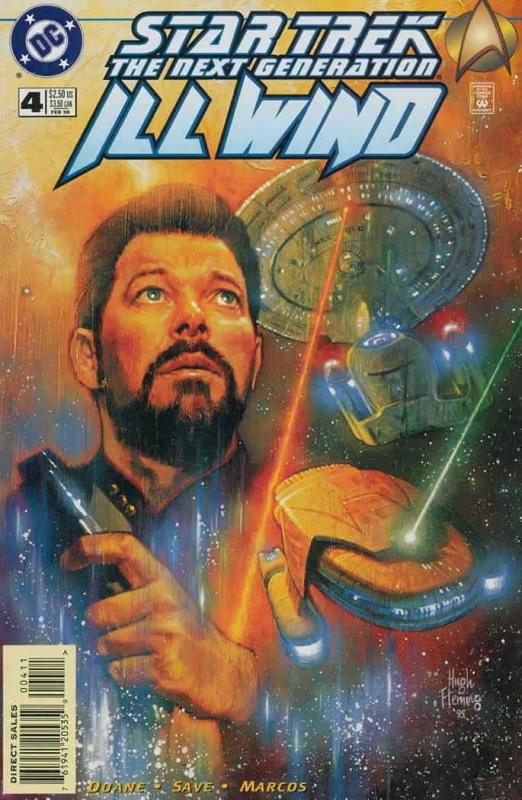 Star Trek: The Next Generation—Ill Wind #4 VF/NM; DC | save on shipping - detail