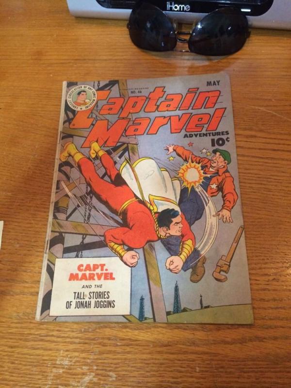 Captain Marvel Adventures 46 Solid 5.0 ! Vg/F Very Good / Fine