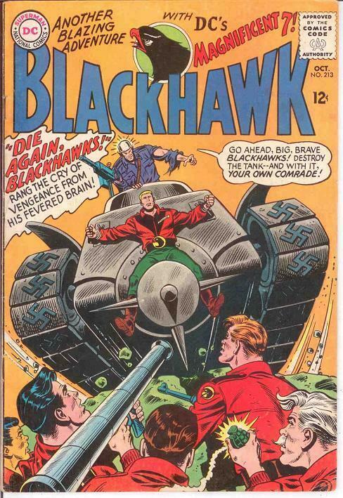 BLACKHAWK 213 FINE   October 1965 COMICS BOOK