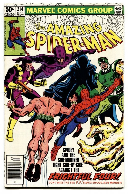 AMAZING SPIDER-MAN #214 comic book-1981-MARVEL-