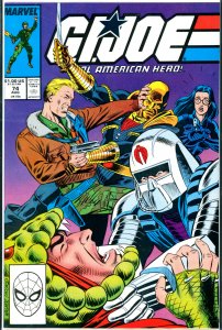 G.I. Joe #74 Marvel Comics 1988 VF 1st Muskrat
